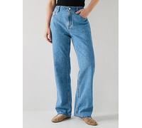 Calvin Klein Jeans 90S Straight Radio Jeans, Blue, Women Blue