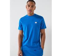 Calvin Klein Men's Ss Badge 30S Jersey Classic Tee Lv04Rc272G Tees, Blue, XXL