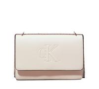 Calvin Klein Jeans Sculpted Deboss Shoulder Bag 25 cm white