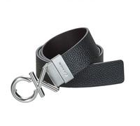 Calvin Klein Jeans Belt ADJ/REV CK METAL BOMBE PB 35MM in Black 95