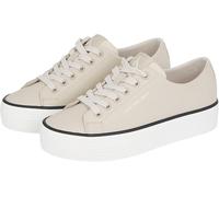 Calvin Klein Jeans Bold Vulc Flatform Low LTH Women’s Beige Sneakers , UK4 EU37