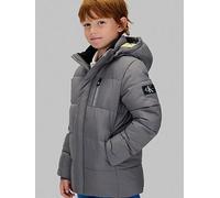 Calvin Klein Jeans Boys Essential Padded Jacket, Grey, Size Age: 10 Years Grey