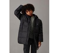 Calvin Klein Jeans Boys Essential Parka Jacket, Black, Size Age: 10 Years Black
