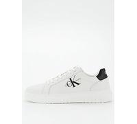 Calvin Klein Jeans Chunky Cupsole Mono Trainers White EU 43 Man
