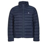 Calvin Klein Jeans Duffel coats LS NYLON LT WT HOODED FZ PUFFER in Blue EU S