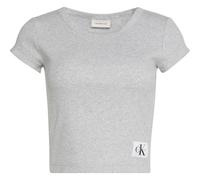 Calvin Klein Jeans Essentials Baby Short Sleeve T-shirt Grey S Woman