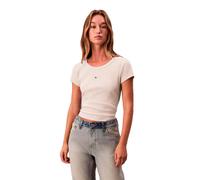 Calvin Klein Jeans Essentials Baby Short Sleeve T-shirt White S Woman