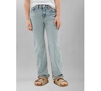 Calvin Klein Jeans Girls Mid Rise Straight Jeans, Blue, Size Age: 14 Years Blue