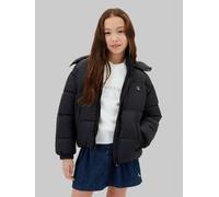 Calvin Klein Girl's Minime Ck Short Hd Puffer Jacket LVCKTJM02G Puffer Jacket, BLACK (Pvh Black), 10 Years