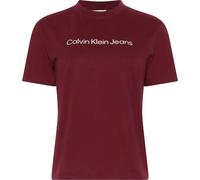 Calvin Klein Jeans Logo T-shirt, Red, Size Xs, Women Red
