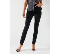 Calvin Klein Jeans High Rise Skinny Jean, Black, Size 34, Inside Leg 32, Women Black