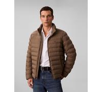 Calvin Klein Jeans Lightweight Puffer Hooded Jacket Brown - L
