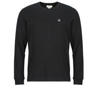 Calvin Klein Jeans Long Sleeve T-shirt LS EASY MONOGRAM TEE in Black EU M