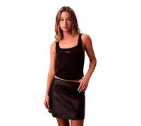 Calvin Klein Jeans Lv047a804g Sleeveless T-shirt Black 2XL Woman