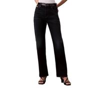 Calvin Klein Jeans Lv047b911g Straight Fit High Waist Jeans Blue 26 / Regular Woman