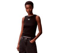 Calvin Klein Jeans Lv047c201g Sleeveless T-shirt Black 2XL Woman