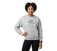 Calvin Klein Jeans Lv047e825g Sweatshirt Grey XS Woman