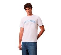 Calvin Klein Jeans Lv04rf820g Short Sleeve T-shirt White L Men