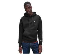 Calvin Klein Jeans Men Ck Essential Sweatshirt with Hood, Black (Ck Black), XXS
