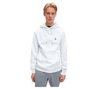Calvin Klein Jeans Men Ck Essential Sweatshirt with Hood, White (Bright White), 3XL