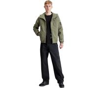 Calvin Klein Jeans Men Hooded Padded Harrington Padded Jackets Green, M