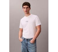 Calvin Klein Jeans Men Men Monogram Logo T-shirt - Bright White
