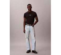 Calvin Klein Jeans Men Monogram Logo T-shirt - Black