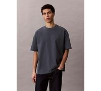 Calvin Klein Jeans Men Oversized Embossed Logo T-shirt - Dark Slate