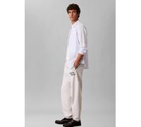 Calvin Klein Jeans Men Relaxed Embroidered Logo Joggers - Snowy Heather