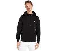 Calvin Klein Jeans Men’s Embroidered Badge Hoodie, Black (Ck Black), XL