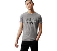 Calvin Klein Jeans Men's Core Monologo Slim Tee J30j320935 S/S T-Shirts, Grey, XS