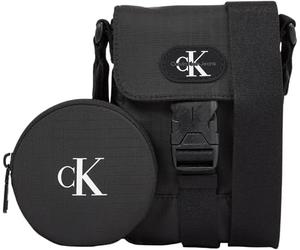 Calvin Klein Jeans Men's Metaforms Phone Cb W/Dangle Other Slg, Black, One Size