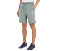 Calvin Klein Jeans Men's Monologo Drawstring Sweat Shorts, Grey (Slate Gray), XXL