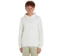 Calvin Klein Jeans Men's MONOLOGO HOODIE Pullover Hoodie, Ivory, L