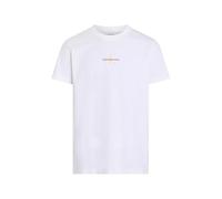 Calvin Klein Jeans Men's Monologo Short Sleeve Round Neck T-Shirt, White (Bright White), 3XL