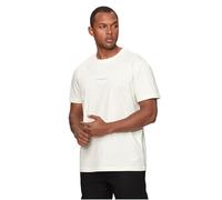Calvin Klein Jeans Men's Monologo Short Sleeve Round Neck T-Shirt, White (Ivory), S