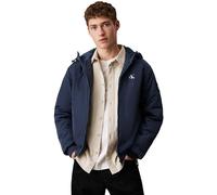Calvin Klein Jeans Men's Padded Hooded Transitional Jacket, Blue (Ink), M