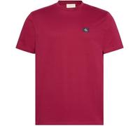 Calvin Klein Jeans Men's SS Badge 30S Jersey Classic TEE LV04RC272G Tees, Red (Beet Red), M