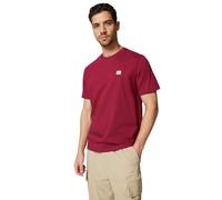 Calvin Klein Jeans Men's SS Badge 30S Jersey Classic TEE LV04RC272G Tees, Red (Beet Red), XXL