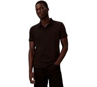 Calvin Klein Jeans Men's SS Classic Monogram Polo LV04RD255G Polos, Black (Black), L