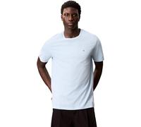 Calvin Klein Jeans Men's SS Smooth CTTN Solid CREWNK TEE LV040HM265 Tees, Blue (Winter Sky), XS