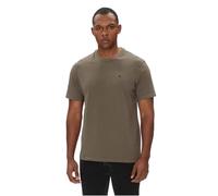Calvin Klein Jeans Men's SS Smooth CTTN Solid CREWNK TEE LV040HM265 Tees, Grey (Morel), XXL