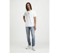 Calvin Klein Jeans Monogram Echo Graphic Short Sleeve T-shirt White XL Men