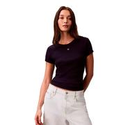 Calvin Klein Jeans Monogram Patch Waffle Slim Fit Short Sleeve T-shirt