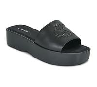 Calvin Klein Jeans Sandals FLATF SNDL LTH MG in Black 5.5