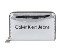 Calvin Klein Jeans Sculpted Wallet 10.5 cm silver colored