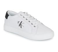 Calvin Klein Jeans Shoes (Trainers) CLASSIC CUPSOLE LACEUP LOW LTH in White 9.5