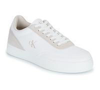 Calvin Klein Jeans Shoes (Trainers) CLASSIC CUPSOLE MG CANVAS in White 9.5