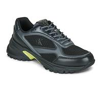 Calvin Klein Jeans Shoes (Trainers) HIKE RUNNER LACEUP MESH MIX in Black 6.5