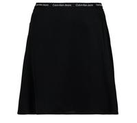 Calvin Klein Jeans Skirt LOGO ELASTIC SKIRT in Black EU S